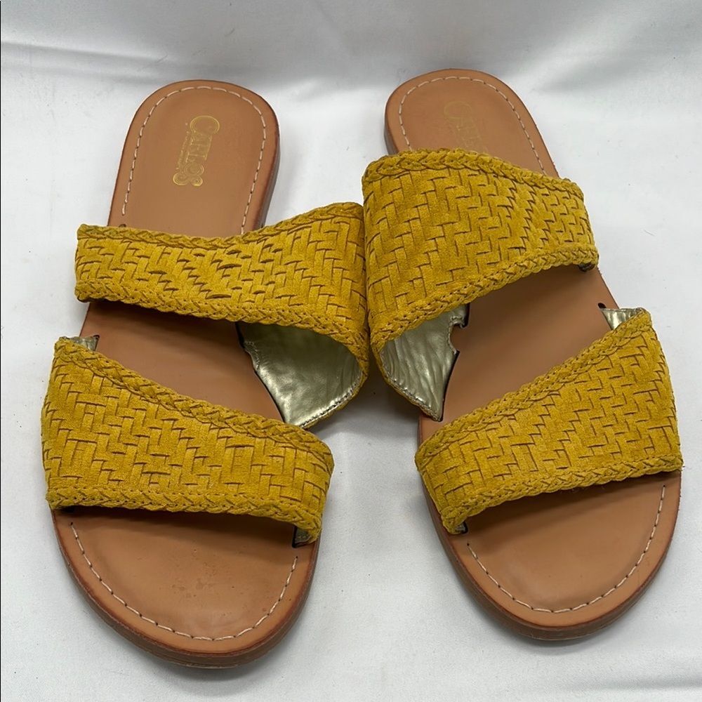 CARLOS by Carlos Santana Yellow Holly Sandals